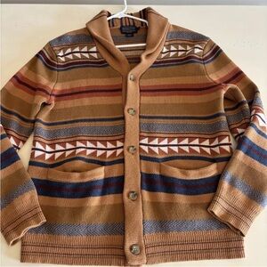 Pendleton Geometric Cardigan Medium